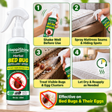 Herbal Bed Bug Repellent Spray | Plant Based Formula for Eggs & Bed Bugs Killing