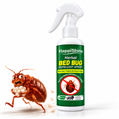 Herbal Bed Bug Repellent Spray | Plant Based Formula for Eggs & Bed Bugs Killing
