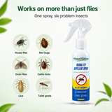 Herbal Fly Repellent Spray – 100% Non-Toxic & Fast Action Formula (Safe for Kitchen, Kids & Pets)